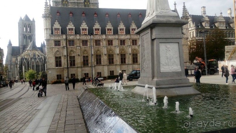 Гент, Бельгия. «Гулять, так гулять!». Город Синей птицы - центр.