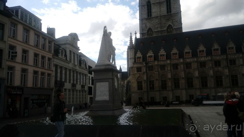 Гент, Бельгия. «Гулять, так гулять!». Город Синей птицы - центр.