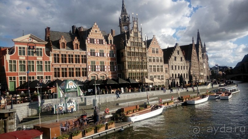 Гент, Бельгия. «Гулять, так гулять!». Город Синей птицы - центр.