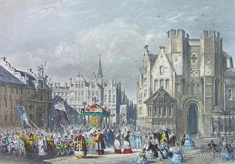 Гент, Бельгия. «Гулять, так гулять!». Город Синей птицы - центр.