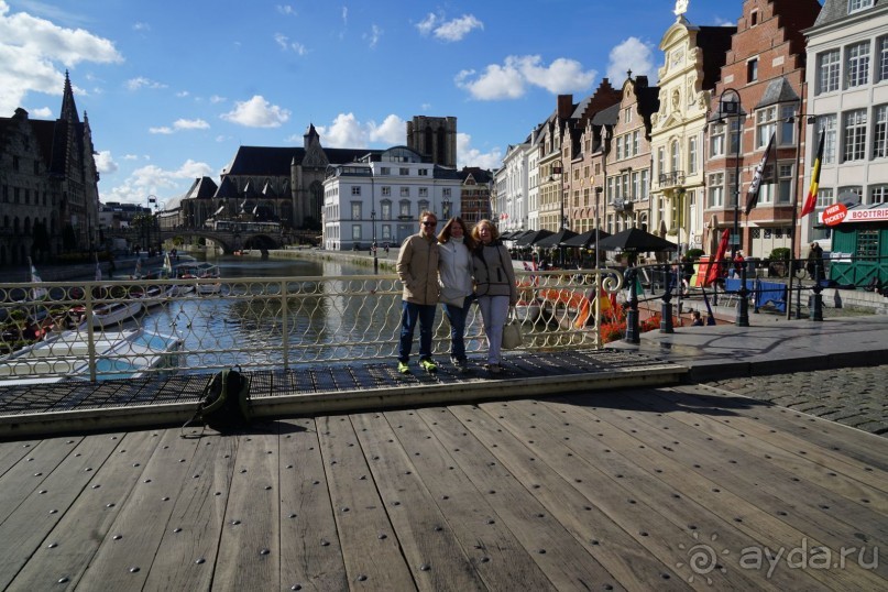 Гент, Бельгия. «Гулять, так гулять!». Город Синей птицы - центр.