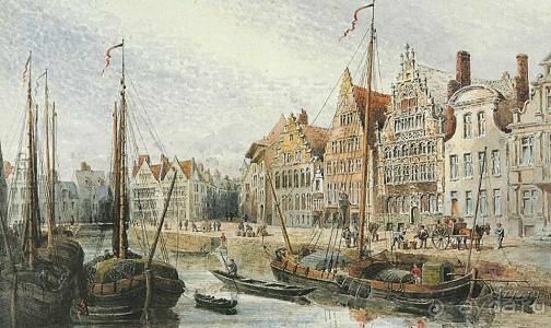 Гент, Бельгия. «Гулять, так гулять!». Город Синей птицы - центр.