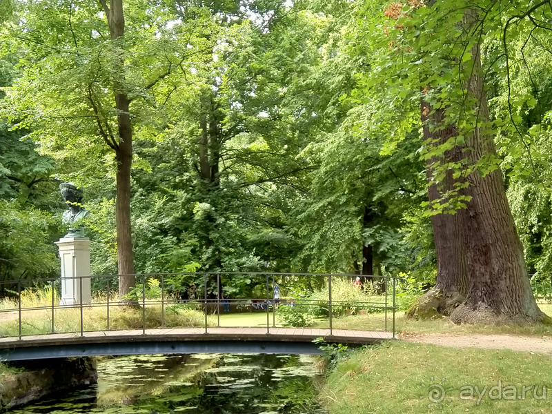 Дрезден, Германия. Парк замка Пильниц.