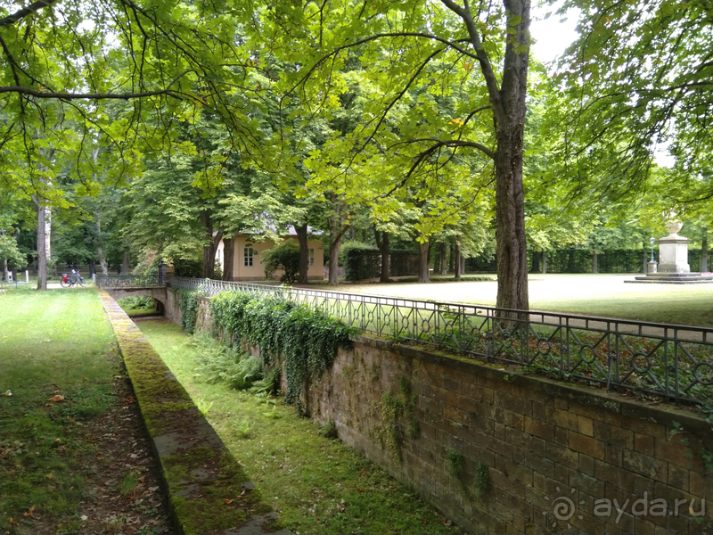 Дрезден, Германия. Парк замка Пильниц.