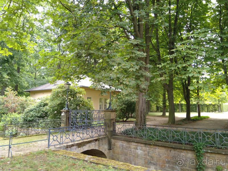 Дрезден, Германия. Парк замка Пильниц.