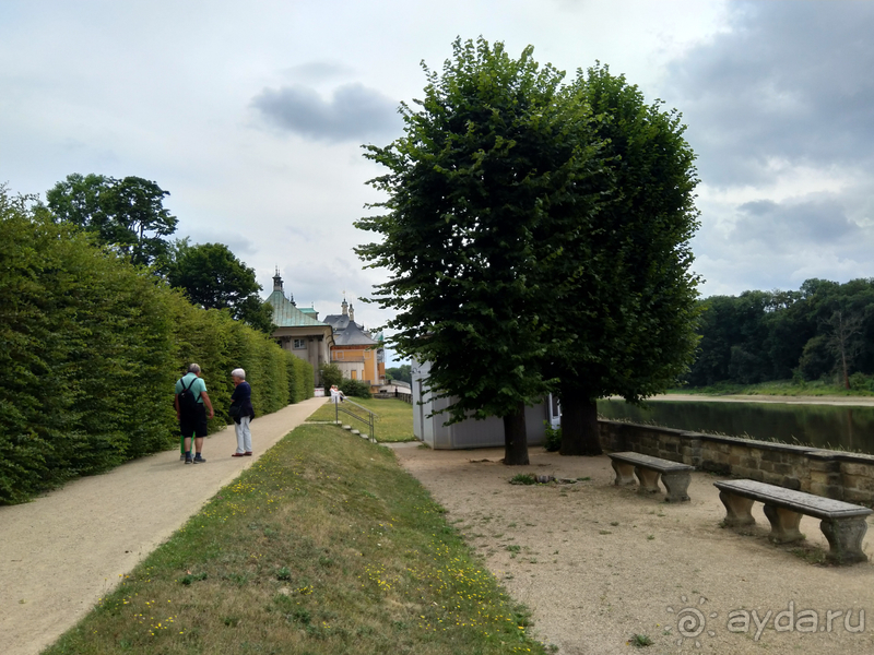 Дрезден, Германия. Парк замка Пильниц.