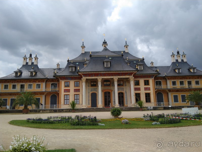 Дрезден, Германия. Парк замка Пильниц.