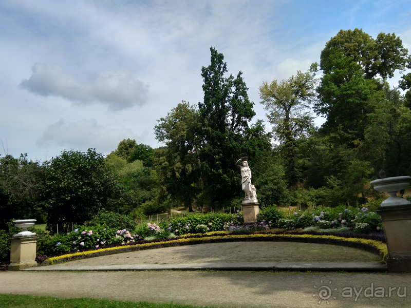 Дрезден, Германия. Парк замка Пильниц.