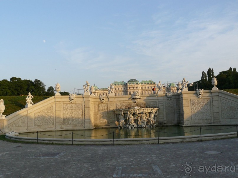 Вена. Дворец Бельведер – замок благородного рыцаря и Золушки благородного эрцгерцога.