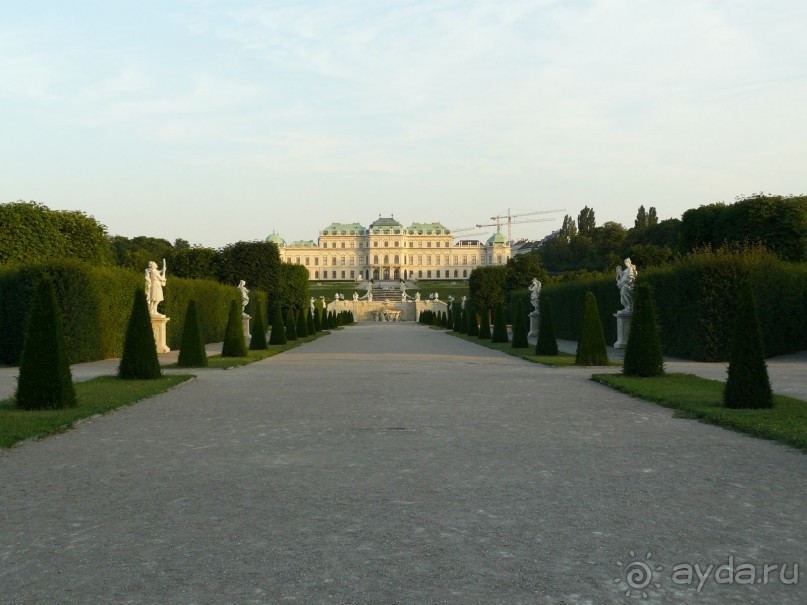 Вена. Дворец Бельведер – замок благородного рыцаря и Золушки благородного эрцгерцога.