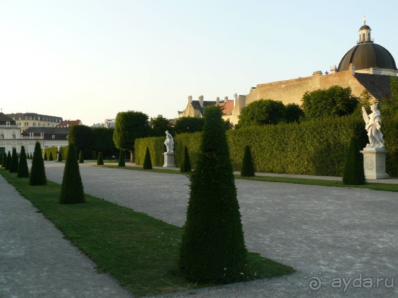 Вена. Дворец Бельведер – замок благородного рыцаря и Золушки благородного эрцгерцога.