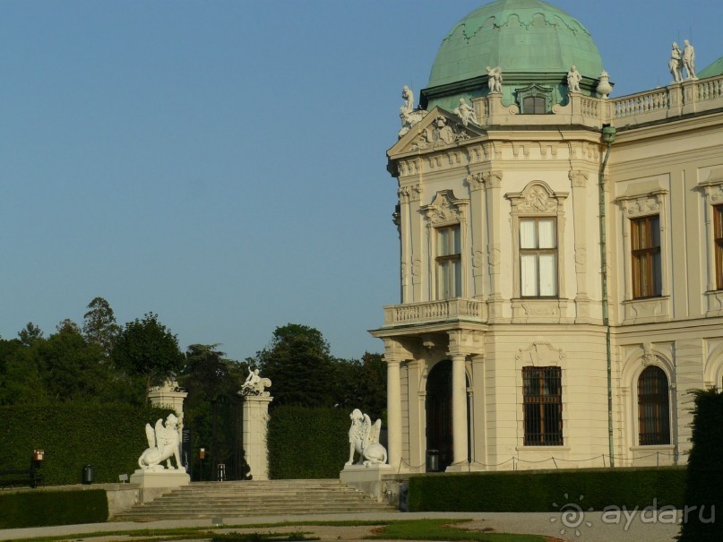 Вена. Дворец Бельведер – замок благородного рыцаря и Золушки благородного эрцгерцога.