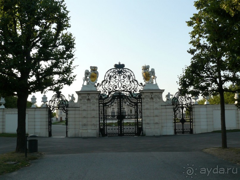 Вена. Дворец Бельведер – замок благородного рыцаря и Золушки благородного эрцгерцога.