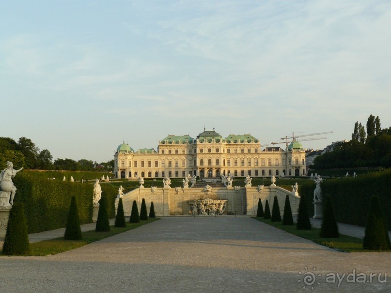 Вена. Дворец Бельведер – замок благородного рыцаря и Золушки благородного эрцгерцога.
