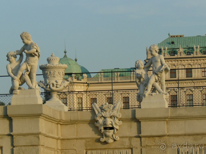 Вена. Дворец Бельведер – замок благородного рыцаря и Золушки благородного эрцгерцога.