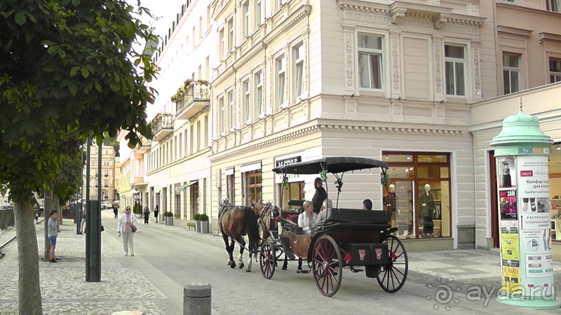 Карловы Вары, Чехия. «Я и великие» в Карлсбаде.