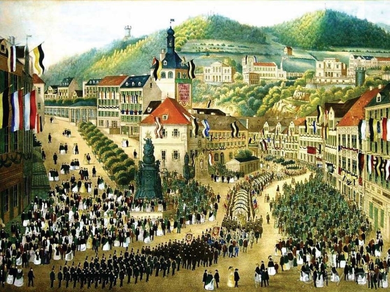 Карловы Вары, Чехия. «Я и великие» в Карлсбаде.