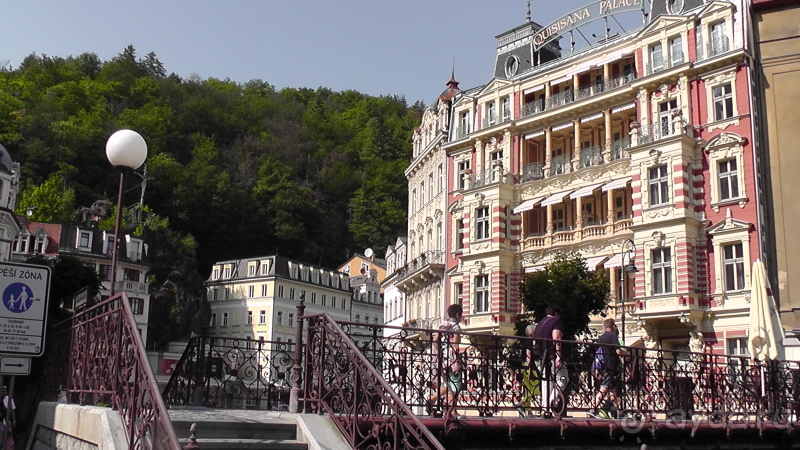 Карловы Вары, Чехия. Романтичные мостики города.