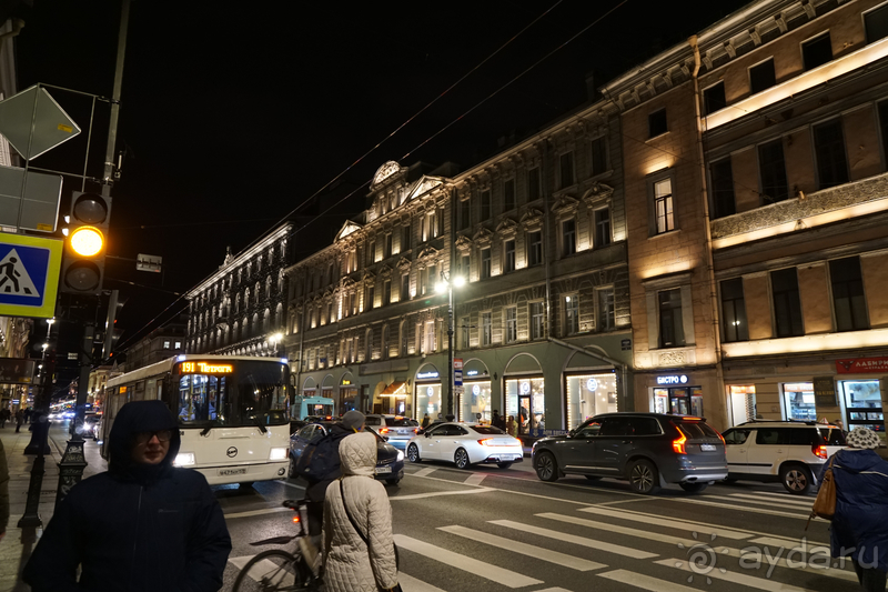 Альбом истории "Санкт-Петербург, Россия. По городу пешком, ночь - часть V."