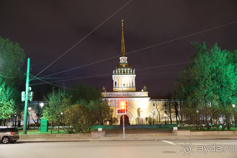 Санкт-Петербург, Россия. По городу пешком, ночь - часть V.