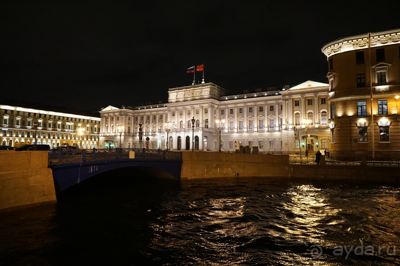 Санкт-Петербург, Россия. По городу пешком, ночь - часть V.