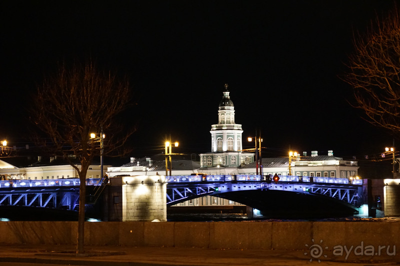 Санкт-Петербург, Россия. По городу пешком, ночь - часть V.