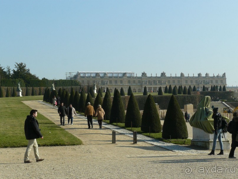 Альбом отзыва "Париж, Версаль. Дворец-ларец и парк-кладенец. "