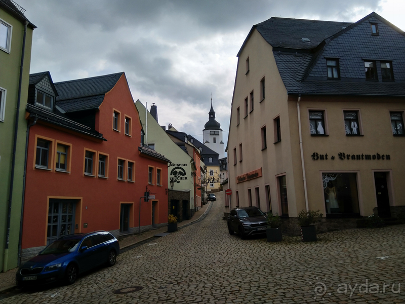 Альбом истории "Саксония, Германия. Шварценберг – сказка Рудных гор. Часть I."