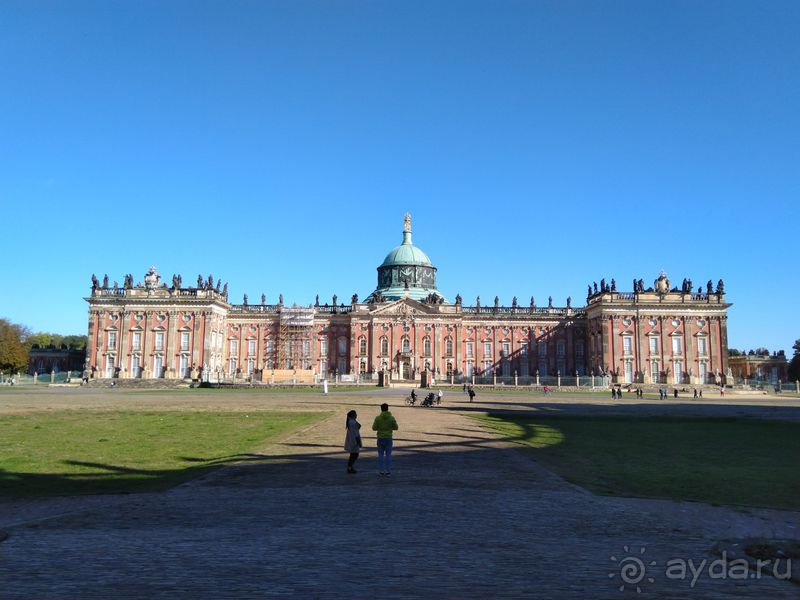 Альбом истории " Потсдам, Германия. Дворцы и парк «Сан-Суси». Часть I."