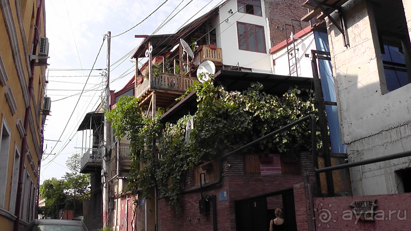 Грузия, Тбилиси. Попала в Грузию в карантин и я попала…Старые дворики Тбилиси.