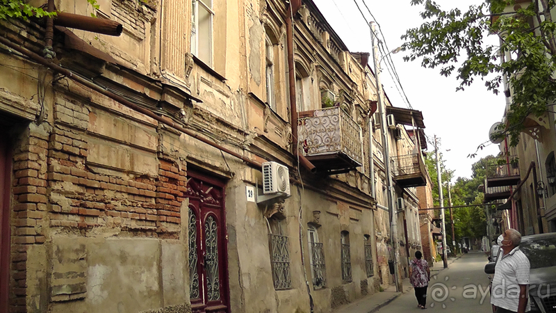 Грузия, Тбилиси. Попала в Грузию в карантин и я попала…Старые дворики Тбилиси.