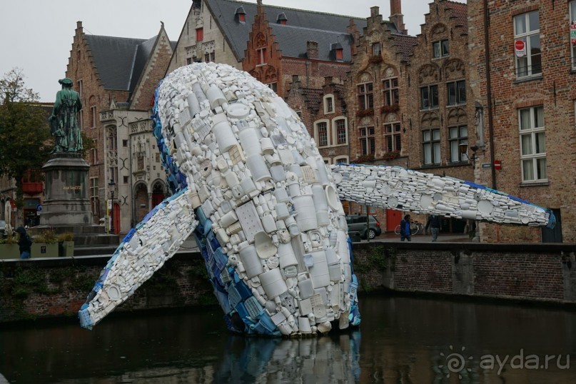 Брюгге, Бельгия. «Гулять, так гулять!». Брюгге - дождь