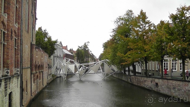 Брюгге, Бельгия. «Гулять, так гулять!». Брюгге - дождь