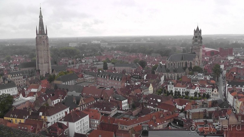 Брюгге, Бельгия. «Гулять, так гулять!». Брюгге - дождь