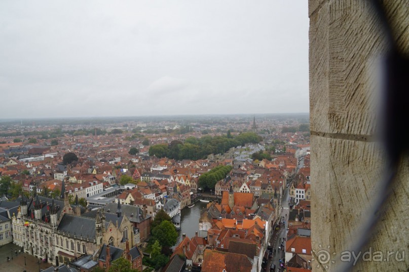 Брюгге, Бельгия. «Гулять, так гулять!». Брюгге - дождь