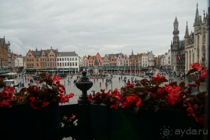 Брюгге, Бельгия. «Гулять, так гулять!». Брюгге - дождь