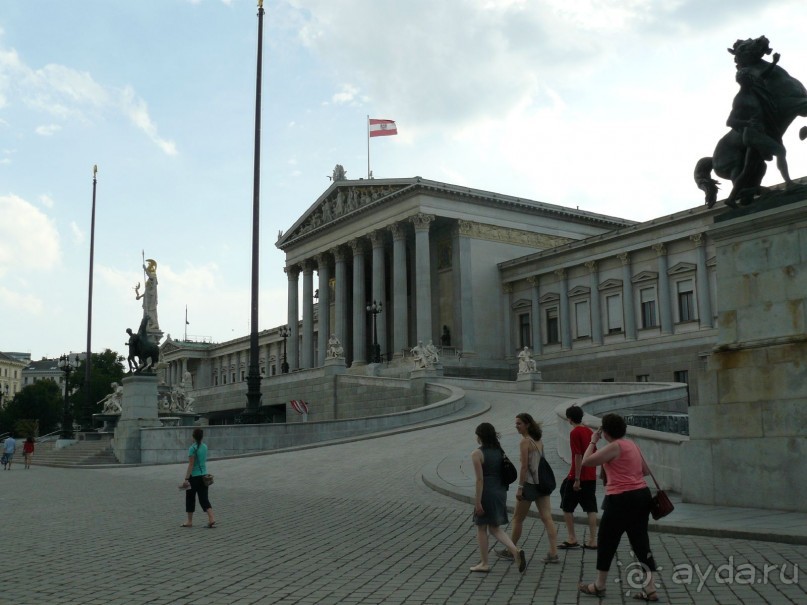 Вена, Австрия. «Вот и стало бальным залом нам Рингштрассе кольцо»!