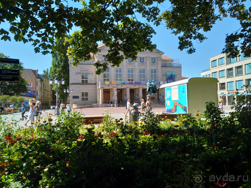 Альбом истории "Тюрингия, Германия. Веймар – культурная столица Германии. Часть I. "