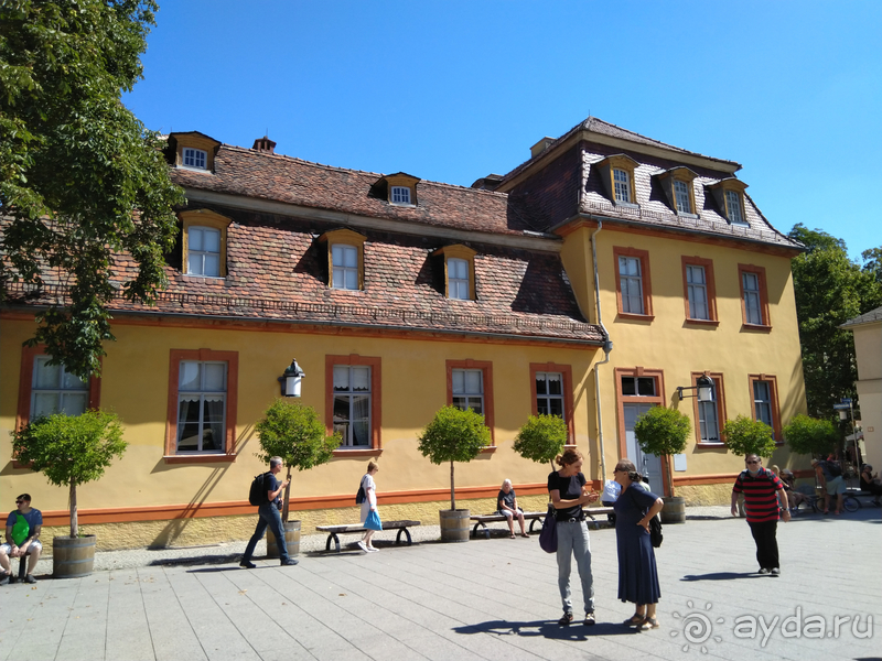 Альбом истории "Тюрингия, Германия. Веймар – культурная столица Германии. Часть I. "