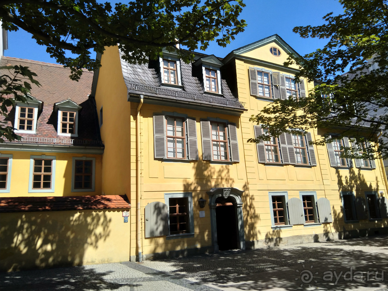 Альбом истории "Тюрингия, Германия. Веймар – культурная столица Германии. Часть I. "