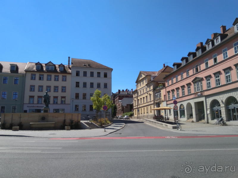 Альбом истории "Тюрингия, Германия. Веймар – культурная столица Германии. Часть I. "