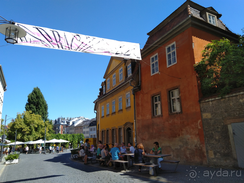 Альбом истории "Тюрингия, Германия. Веймар – культурная столица Германии. Часть I. "