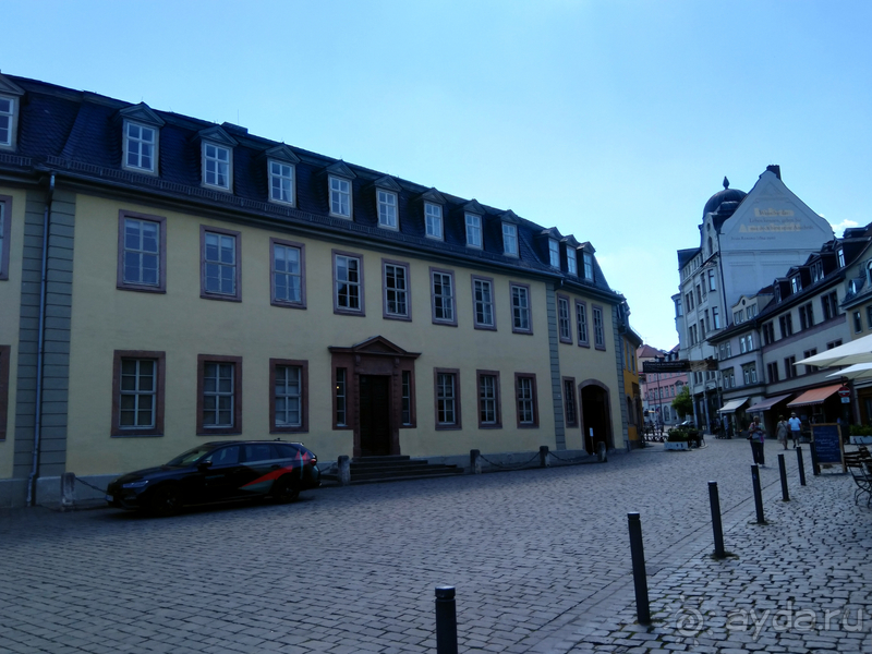 Альбом истории "Тюрингия, Германия. Веймар – культурная столица Германии. Часть I. "