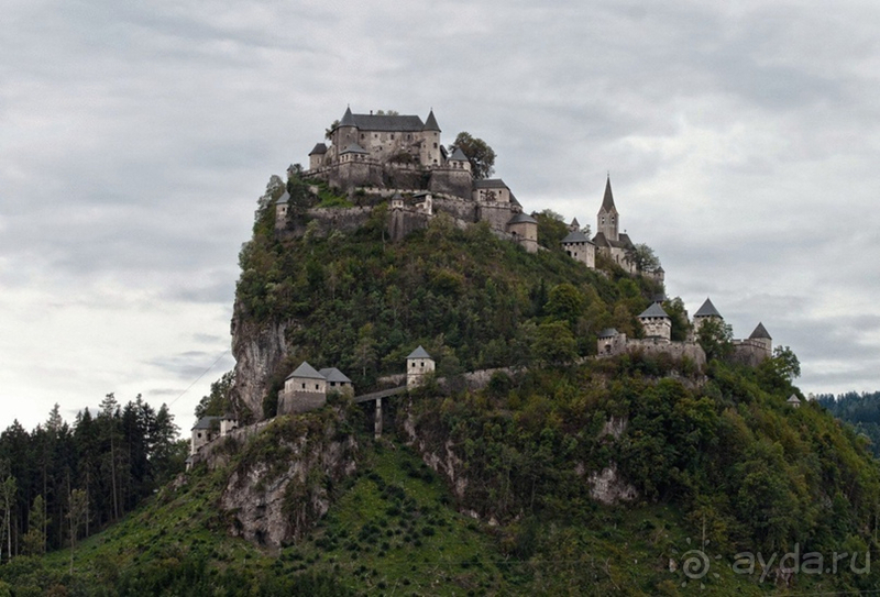 Каринтия, Австрия. Крепость Гохостервиц.