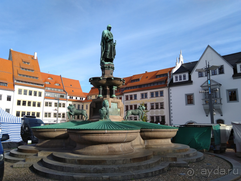 Саксония, Германия. Фрайберг - «серебряная корона» Рудных гор. Часть 1.
