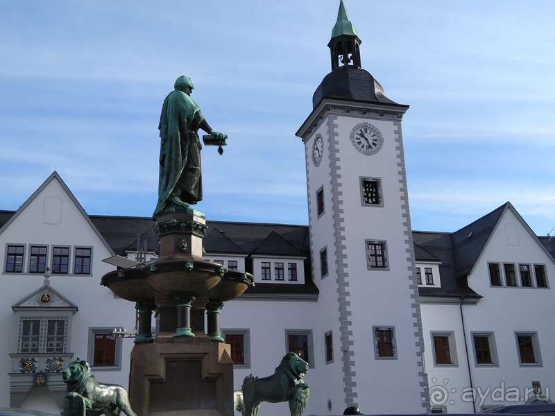 Саксония, Германия. Фрайберг - «серебряная корона» Рудных гор. Часть 1.