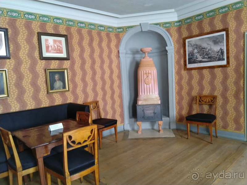 Тюрингия, Германия. Веймар - Музей Шиллера. 