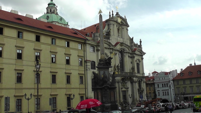 Прага, Чехия.  Лебедь под летним солнцем.