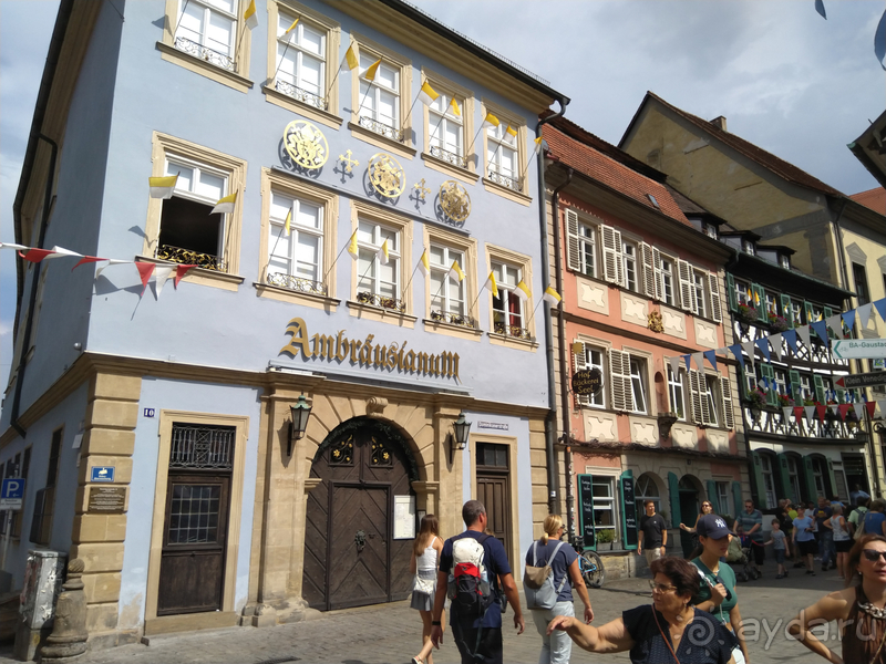 Бавария, Германия. Бамберг - Нижний город.