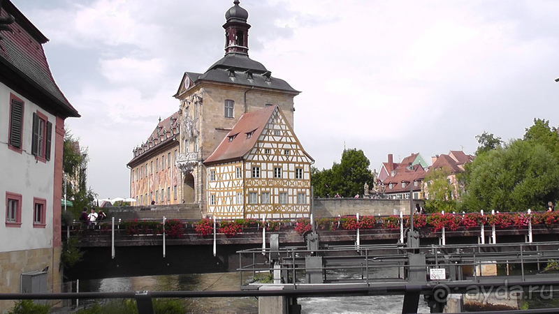 Бавария, Германия. Бамберг - Нижний город.